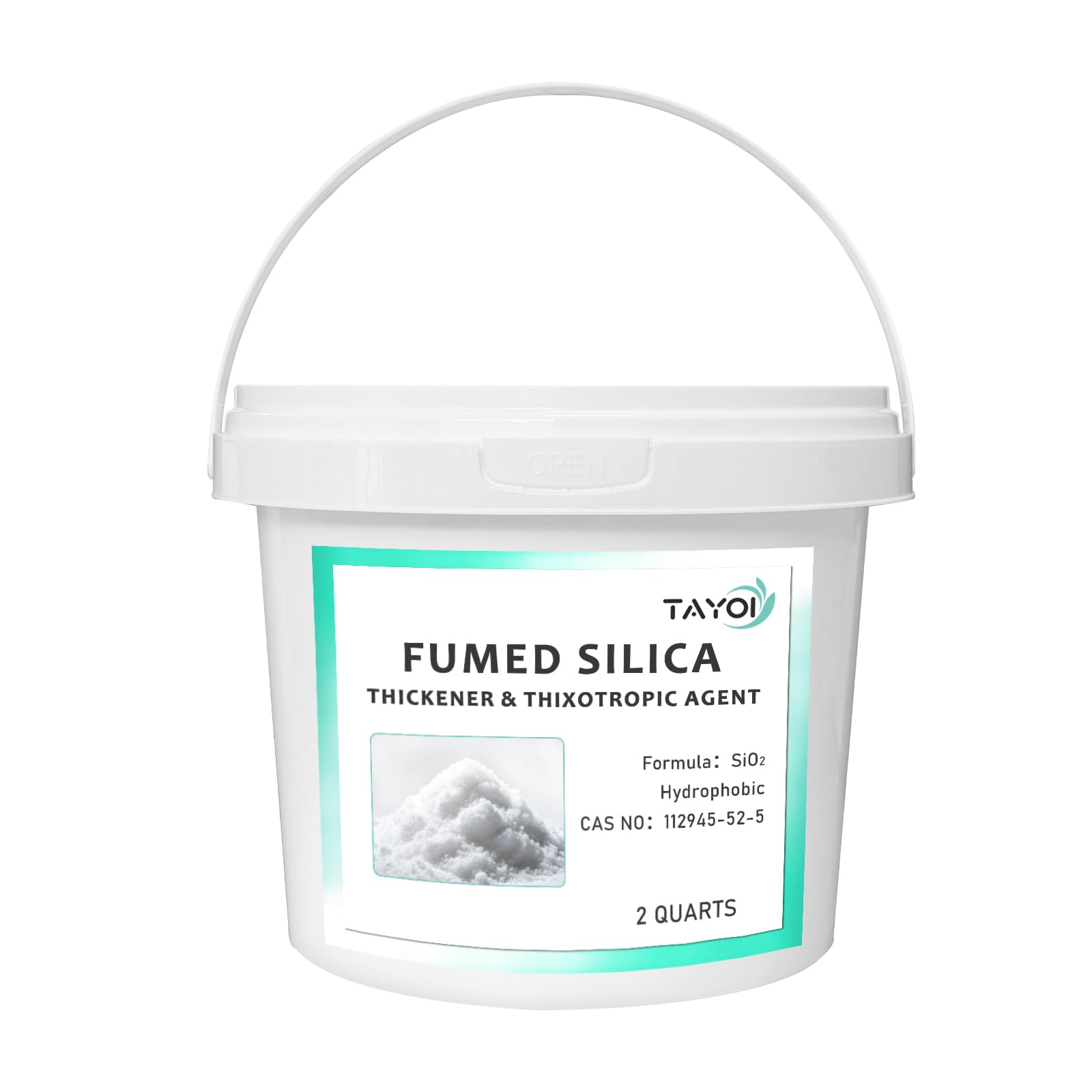 TAYOI Fumed Hydrophobic Silica Powder, 2 Quart