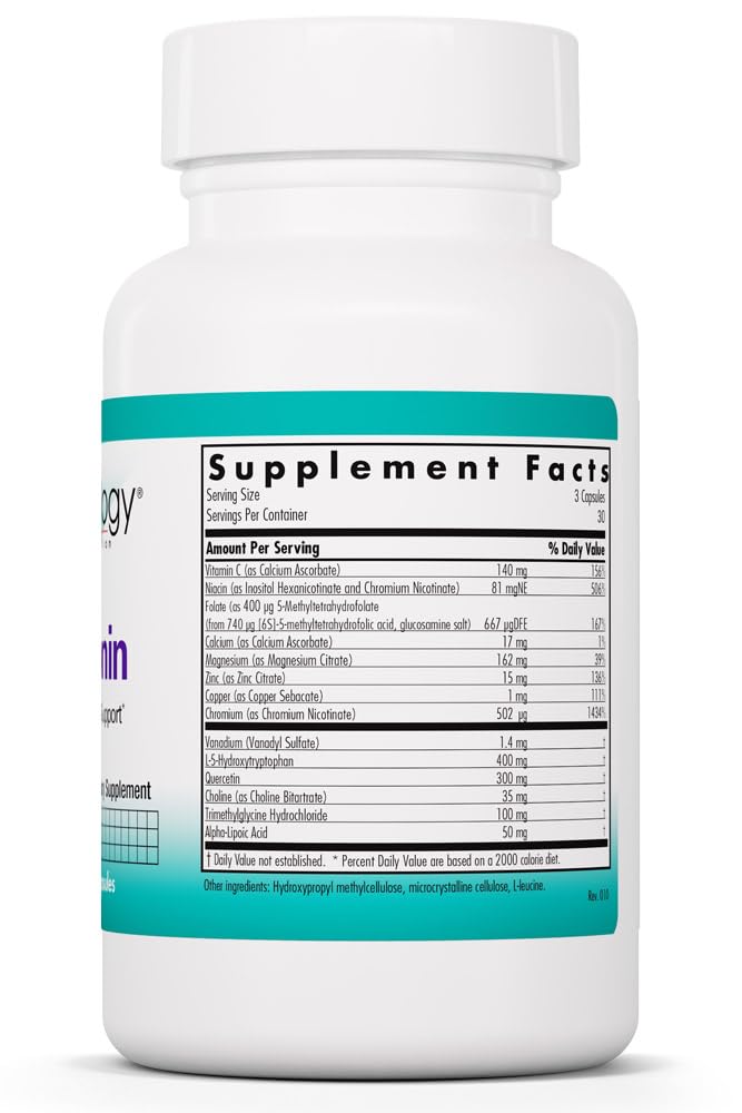 Allergy Research Group NutriCology Seratonin Capsules 90 Capsules