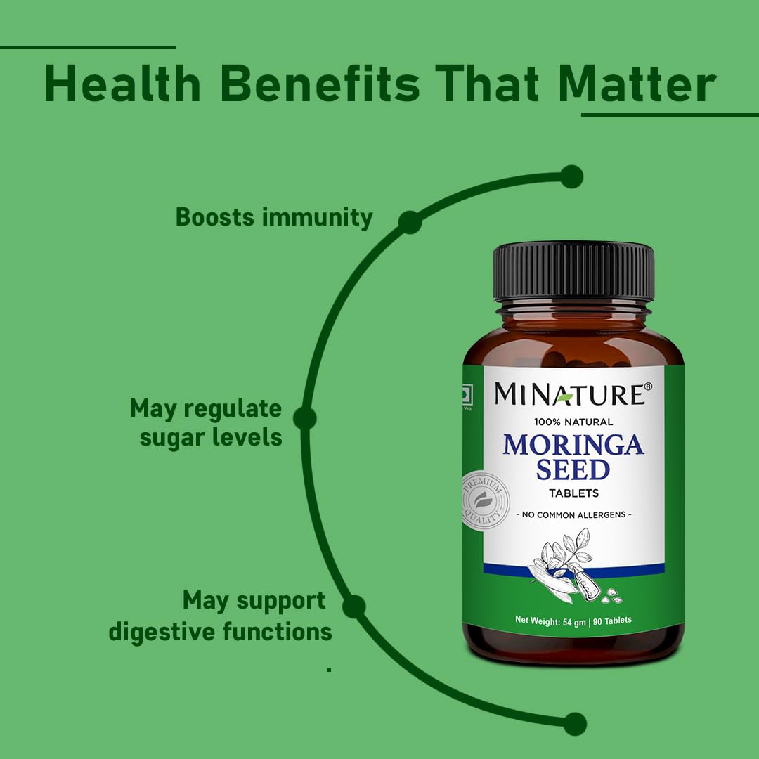 minature Moringa Seed Tablets 1 Count