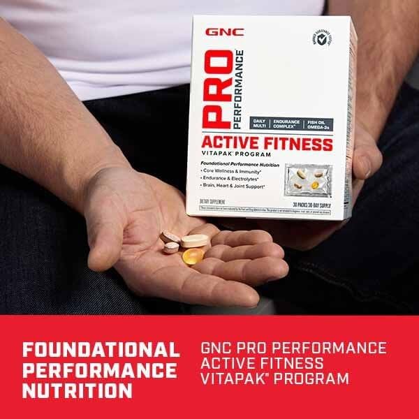 GNC Pro Performance Active Fitness Vitapak Program Tablets 30