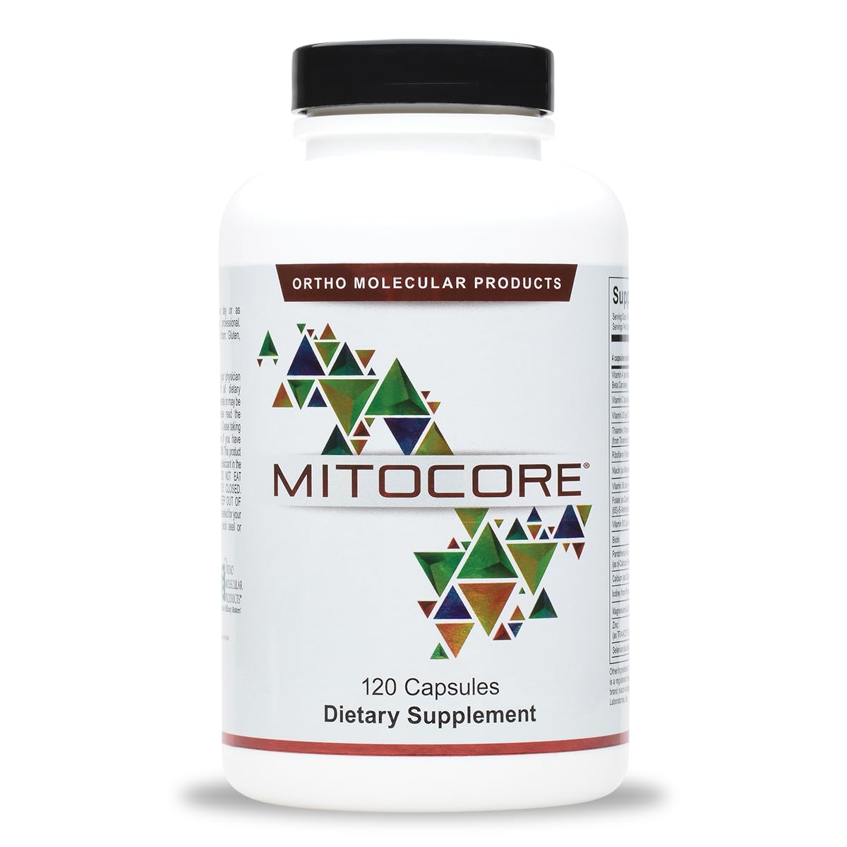 Ortho Molecular Products Mitocore 120 Capsules