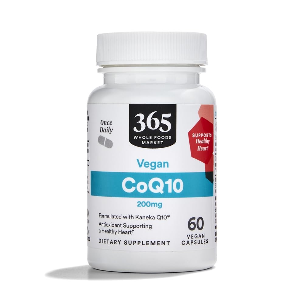 365 by Whole Foods Market CoQ10 200mg Capsule, 60 Count