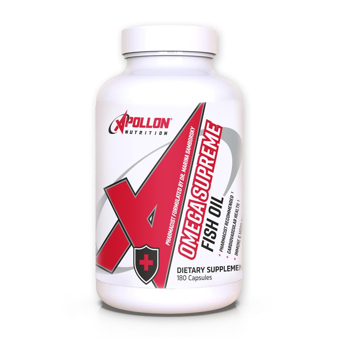 Apollon Nutrition Omega Supreme Softgels 180 Count