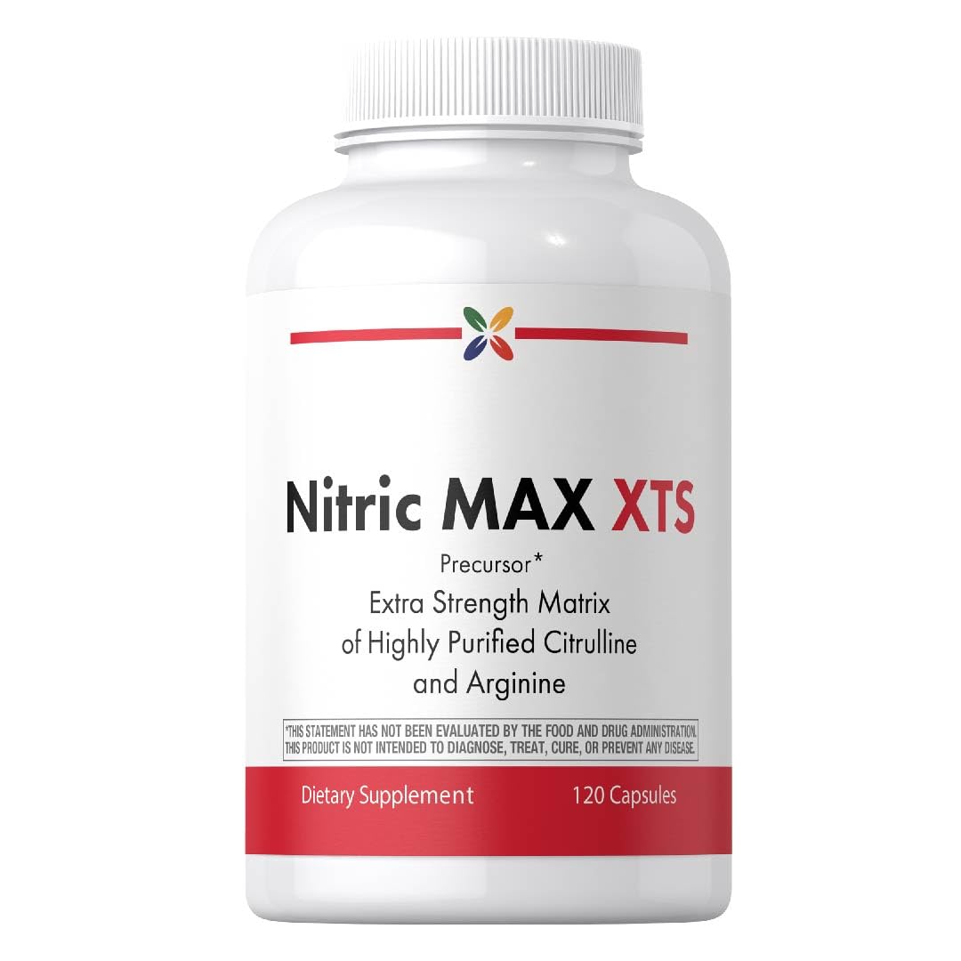 Stop Aging Now Nitric Oxide Supplement 120 Capsules