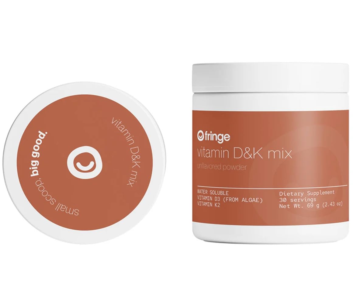 Fringe Vitamin D3 and K2 Mix Powder 2.43 Ounce
