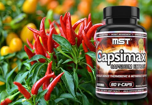 MST Capsimax Supplement 100mg V Capsule 60 Count
