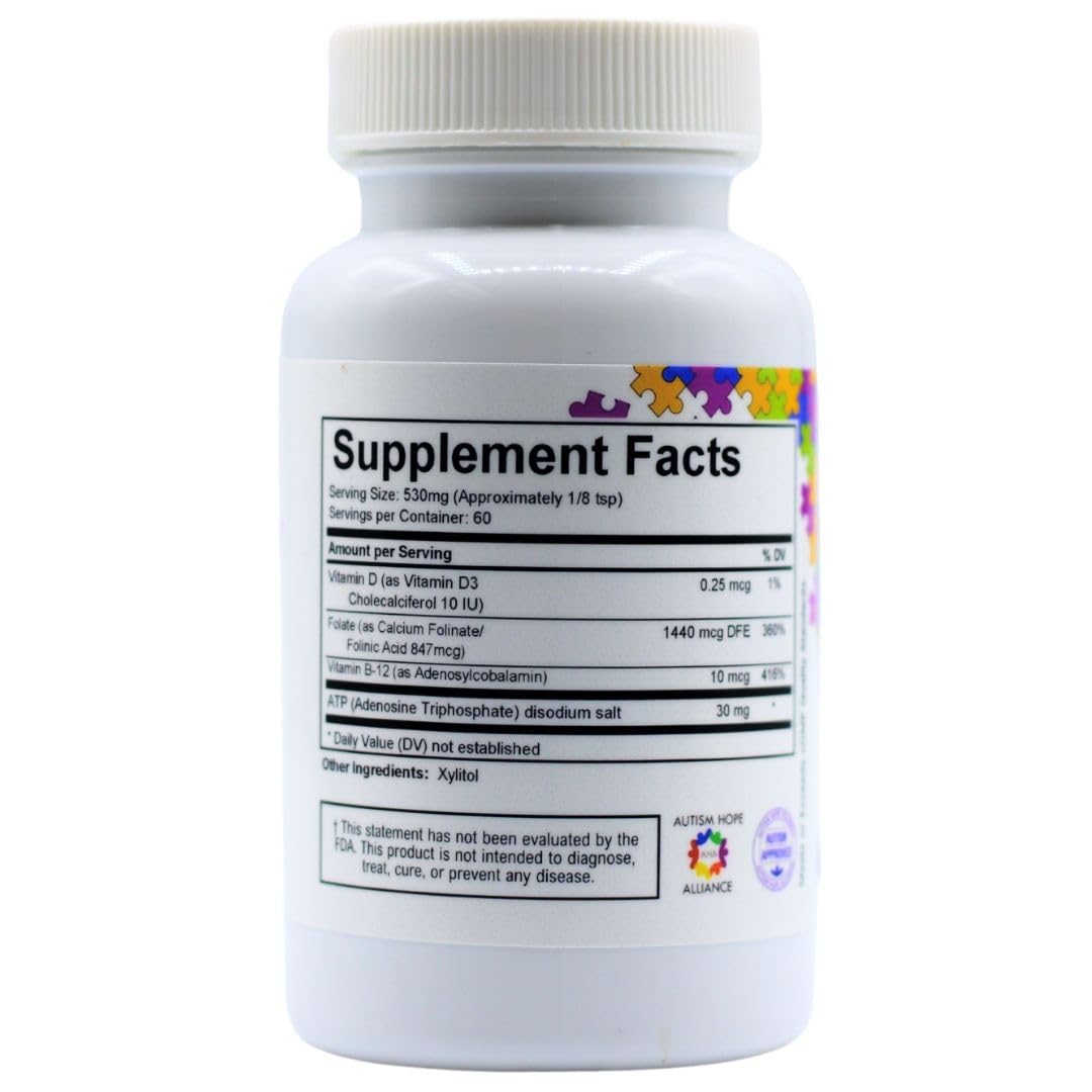 Spectrum Awakening Super Folinic Acid Powder, 1 Ounce