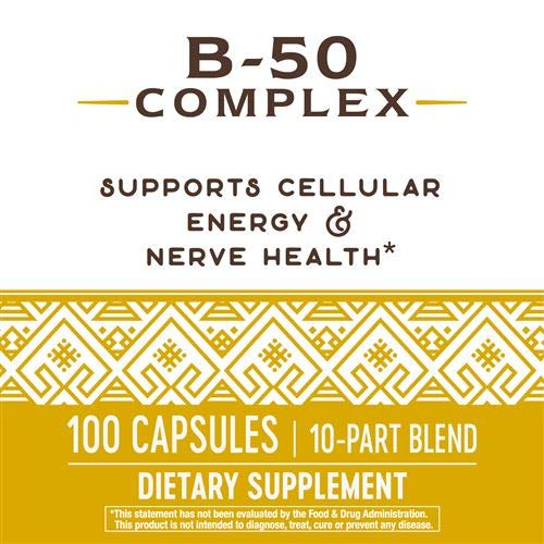 Nature's Way B-50 Complex Capsules 300