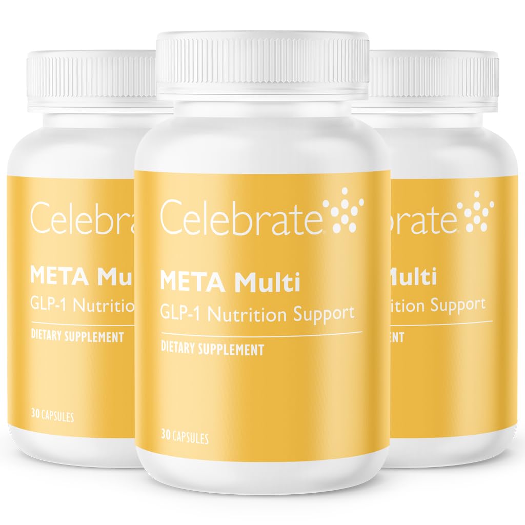 Celebrate Bariatric Supplements META Multi GLP-1 Multivitamin for Weight Support, 90 Capsules
