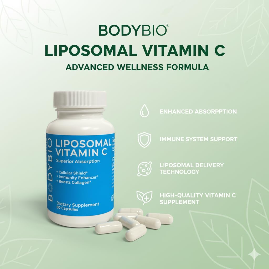 Generic Liposomal Vitamin C Capsules 60 Capsules
