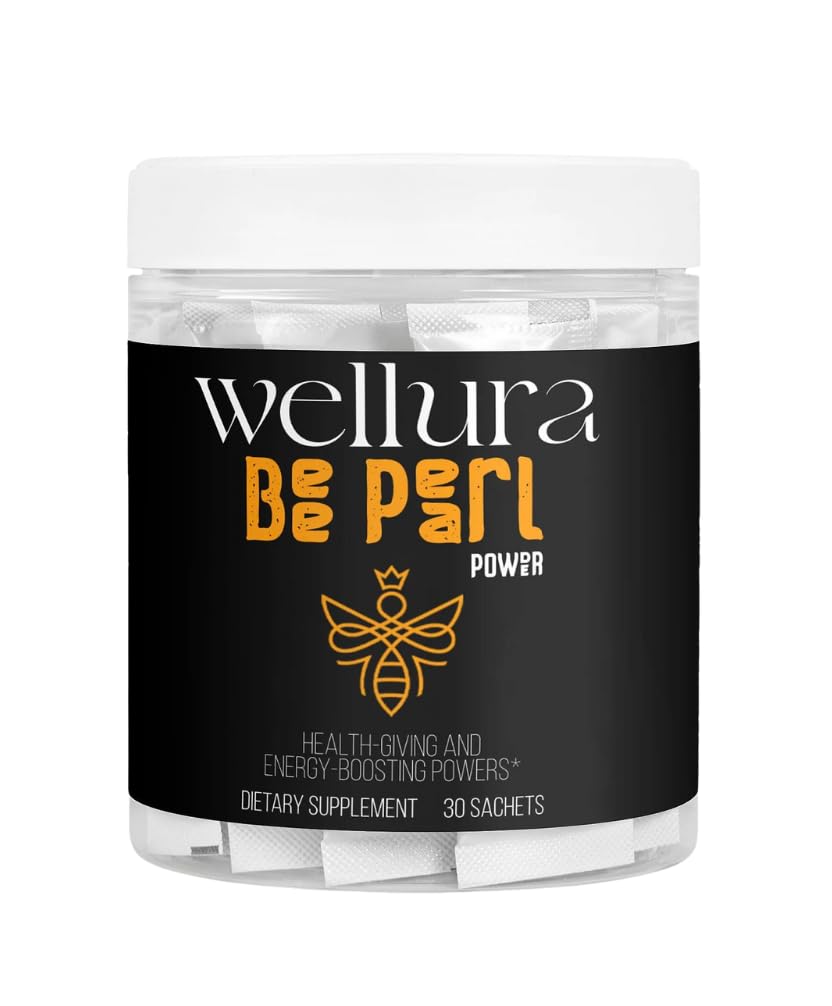 Generic Bee Pearl Powder Supplement, Bee Bread, Royal Jelly, Propolis Powder 0.3 Ounce