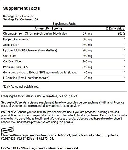 Swanson Glucomannan+ 300 Capsules