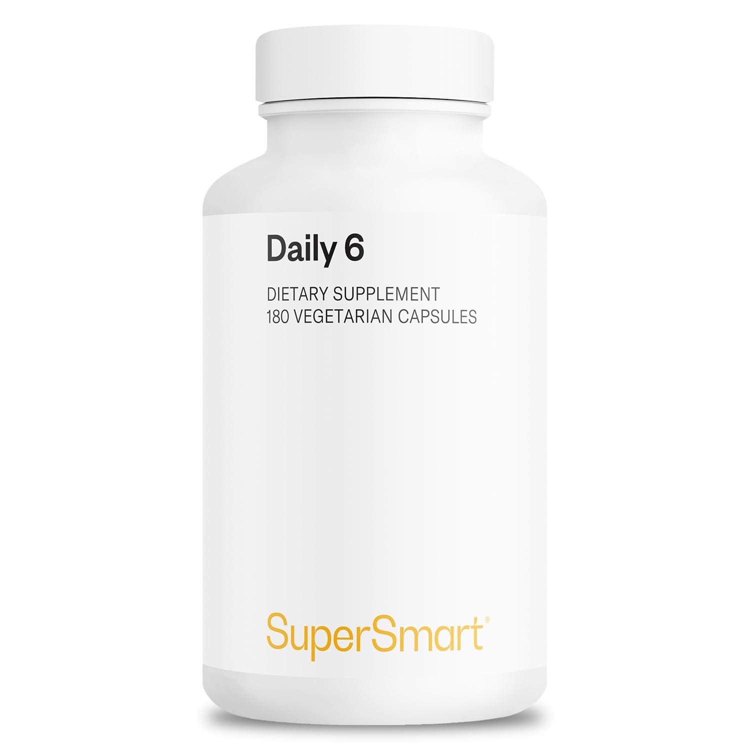 Supersmart Daily 6 Multivitamin Formula Capsules 180 Count