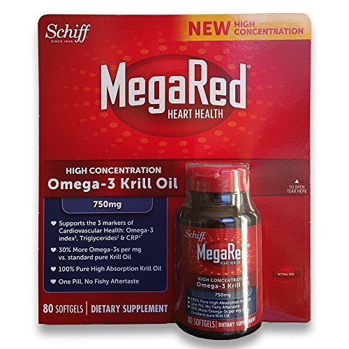 Schiff Mega Red High Concentration 750mg Softgels 1