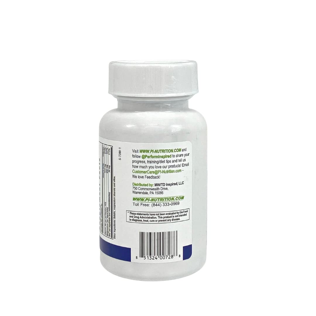 Performance Inspired Zinc+ Capsules, 90 Count