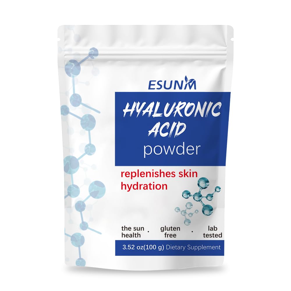 ESUNM Hyaluronic Acid Powder, 3.52 oz