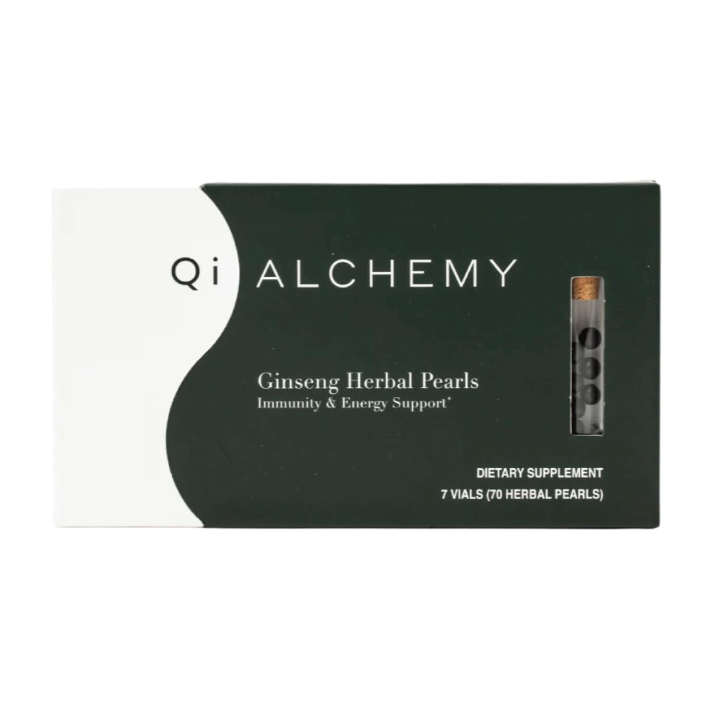 Qi ALCHEMY Red Ginseng Herbal Pearls Tablet 70 Count
