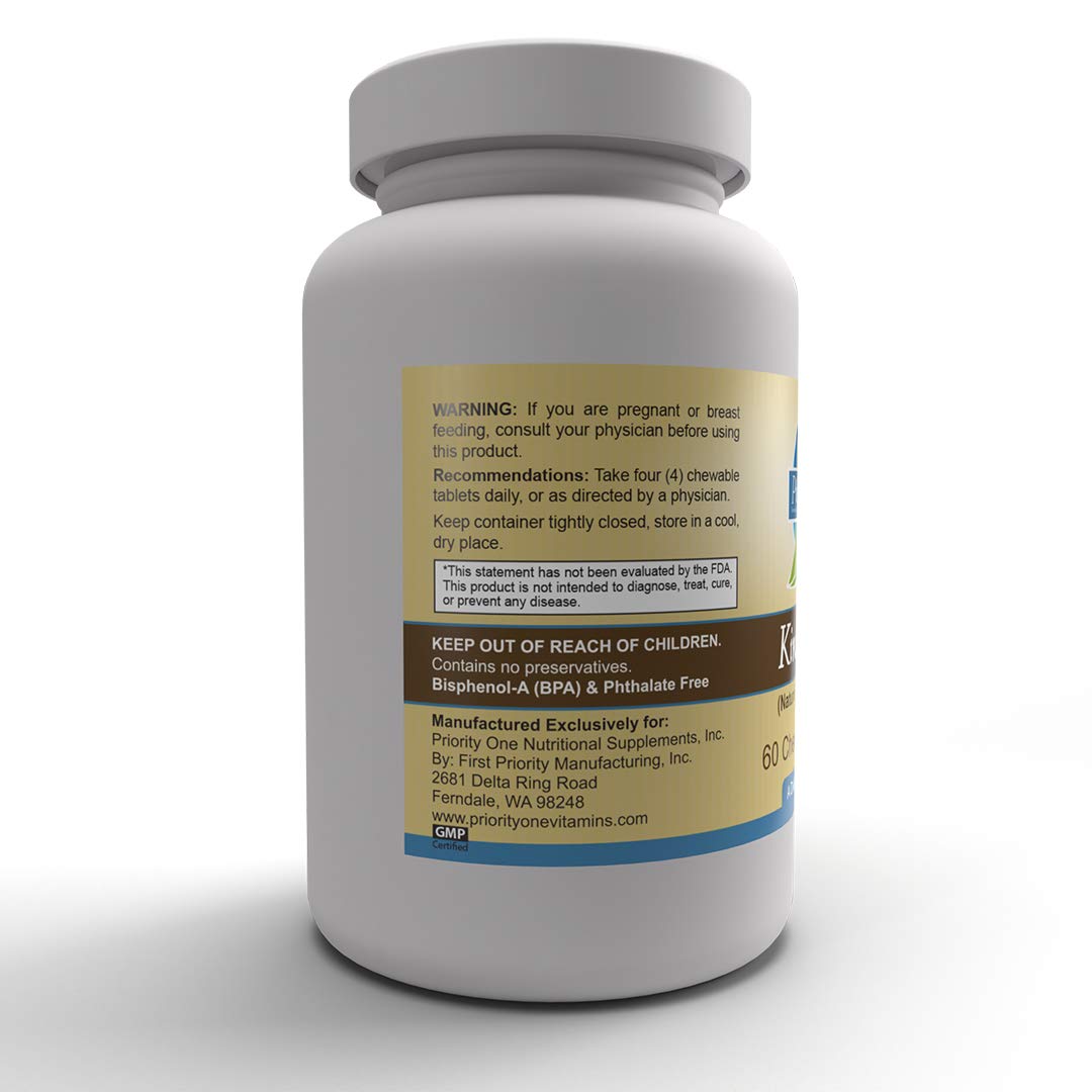 Priority One Kindermune Natural Cherry Flavor 60 Capsules