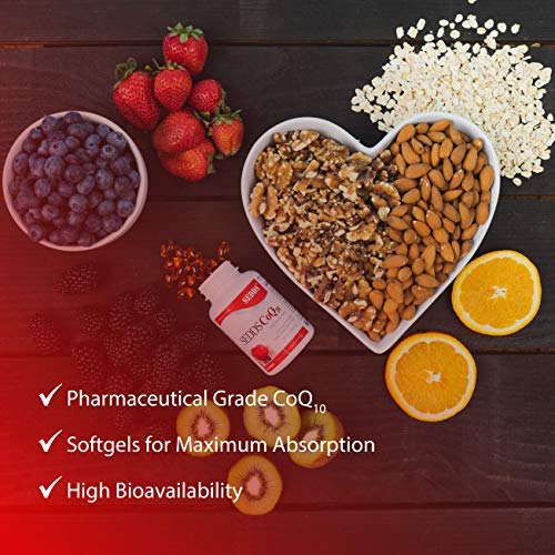 SEDDS CoQ10 Ubiquinol Cardiovascular Health Supplement Softgel 60