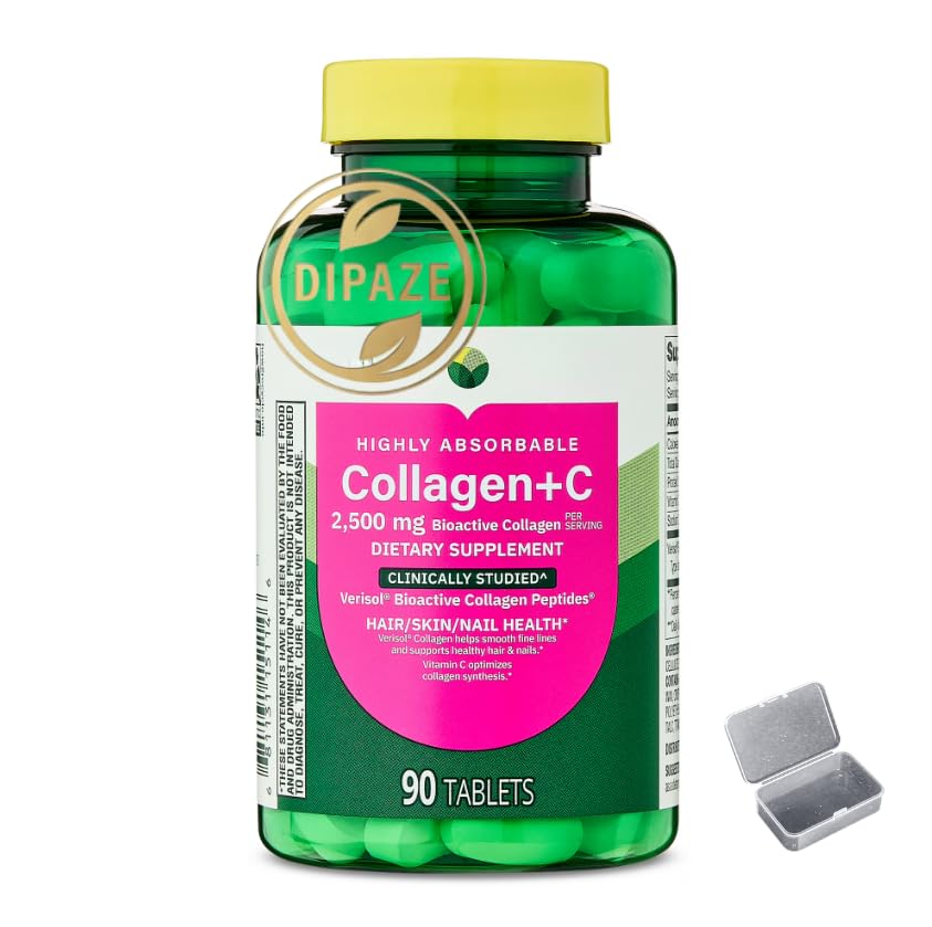 Generic Collagen + C 2,500 mg Bioactive Collagen Tablet 90 Count