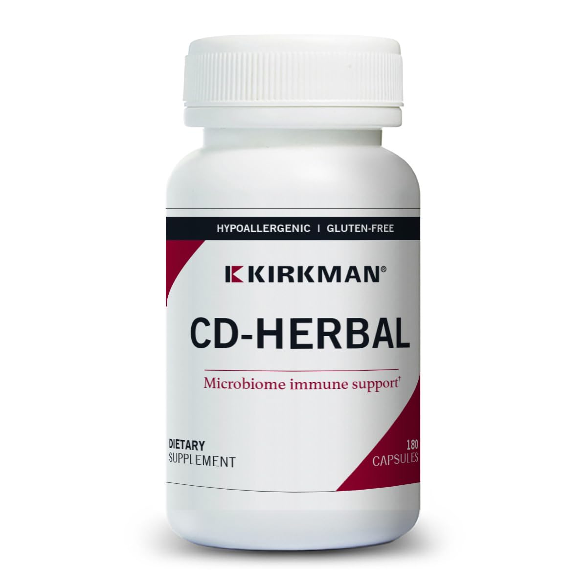 Kirkman CD-Herbal Hypoallergenic 180 Capsules