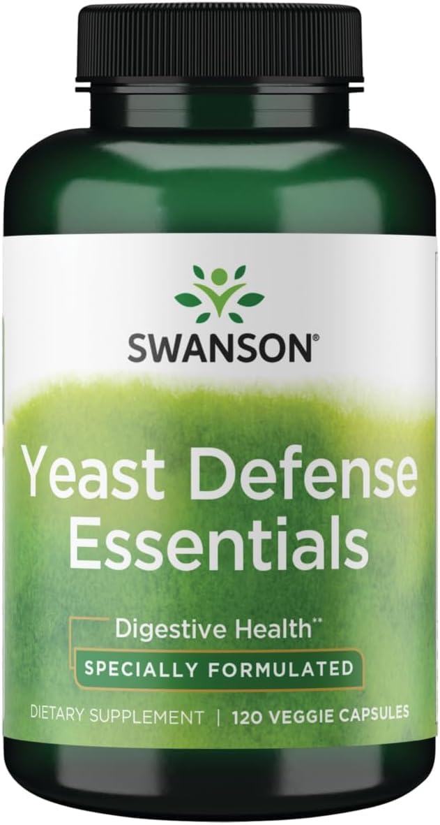 Swanson Yeast Defense Essentials 200 Million CFU 120 Capsules