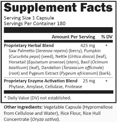 R-Garden Prostate System Capsules, 180 Capsules