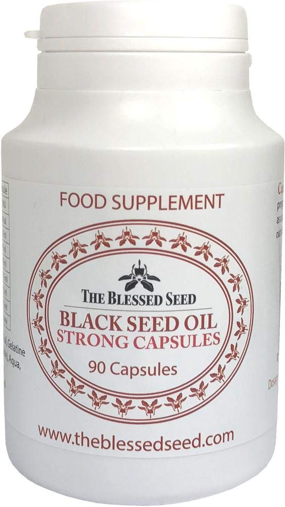 The Blessed Seed Strong Black Seed Oil Capsules, 90 Capsules