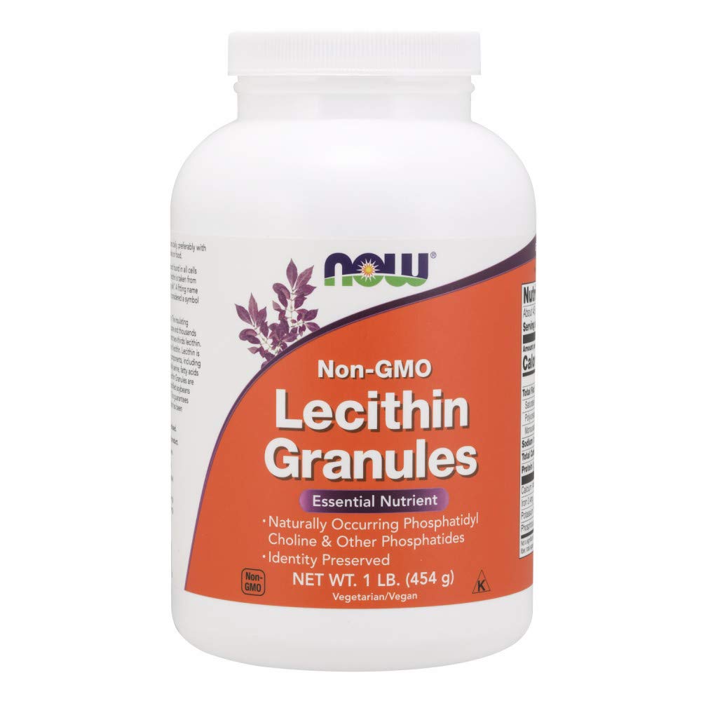 NOW Foods Lecithin Granules Powder 1 lb