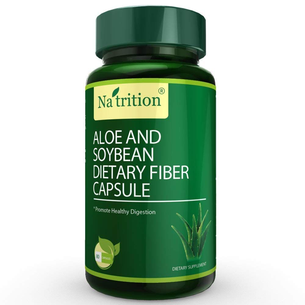 Na'trition Aloe Vera Gel Extract 80 Capsules