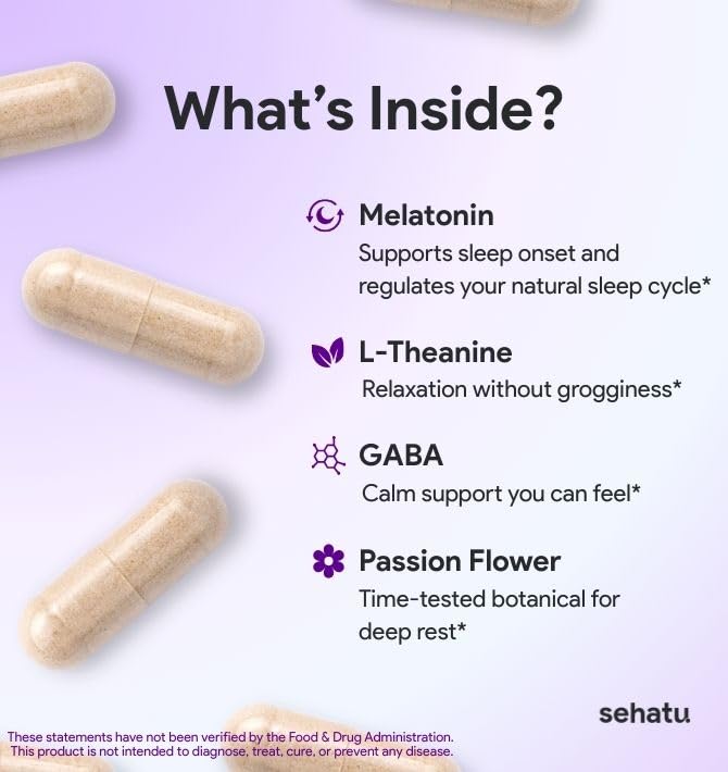 SEHATU Sleep Plus Capsule, 60 Count