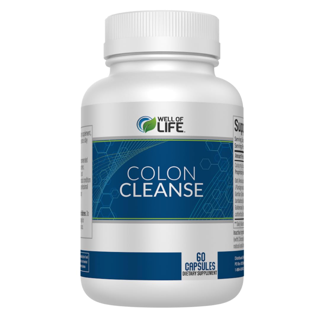 Well of Life Super Colon Cleanse Capsules, 60 Count