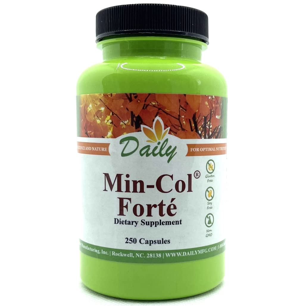 Daily Manufacturing Min-Col Forte Capsules 250 Count