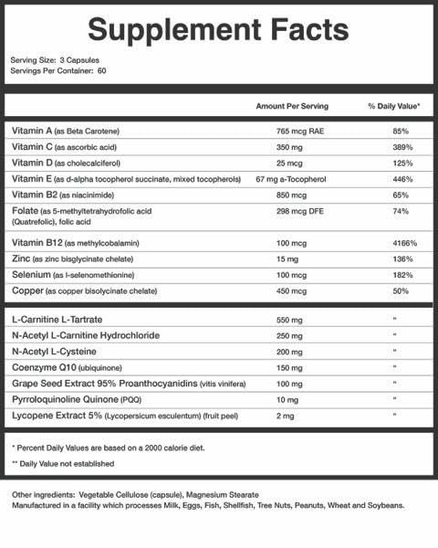 Total Fertility Advantage for Men by Trusted Science 180 Capsules