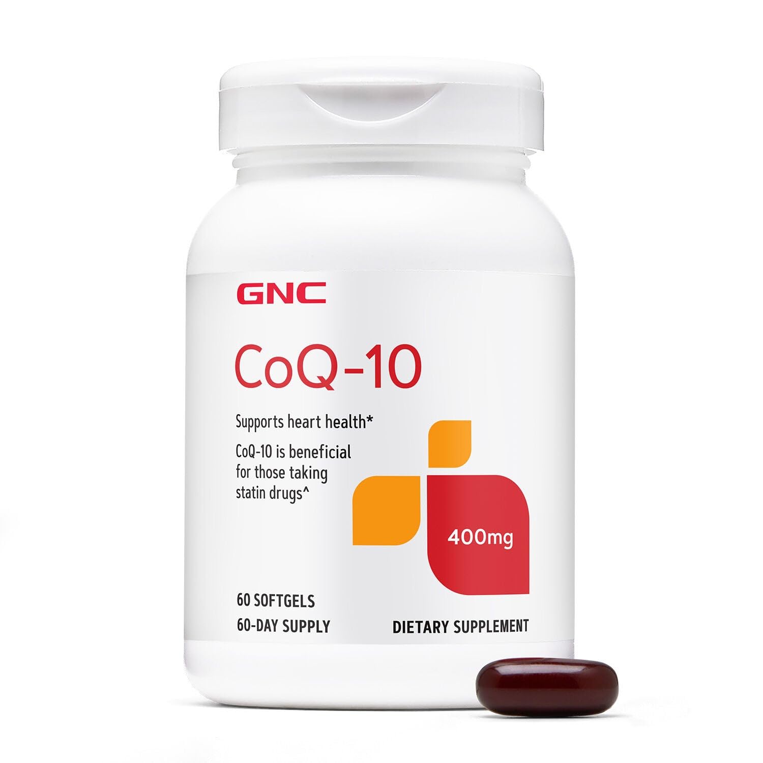 GNC CoQ-10 400mg Softgel 60 Count