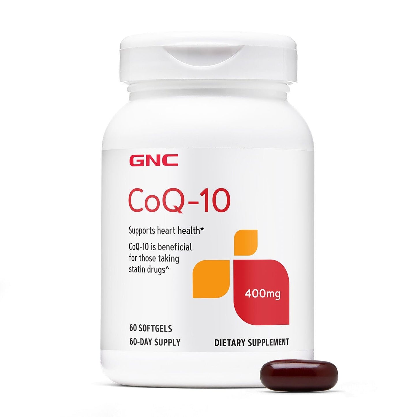GNC CoQ-10 400mg Softgels 60 Count