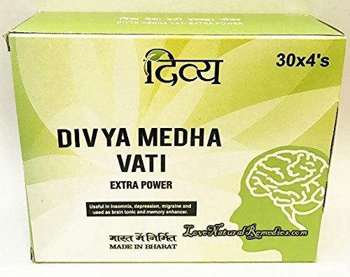 Patanjali Divya Medha Vati Extra Power Tablet 120 Tablets