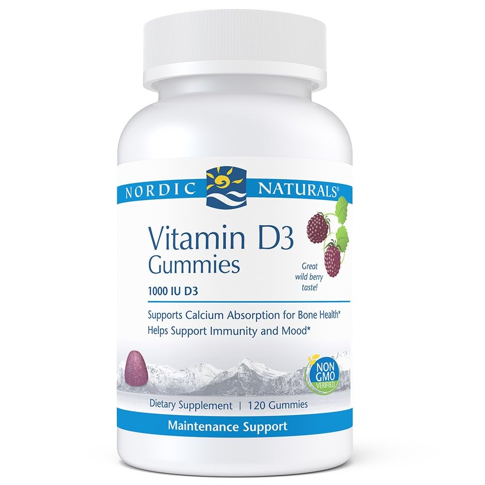 Nordic Naturals Pro Vitamin D3 Gummies 120 Gummies