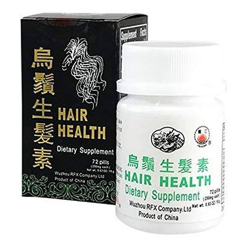 ZHILINNNN Hair Health (Wu Xu Sheng FA Su) Capsules, 12
