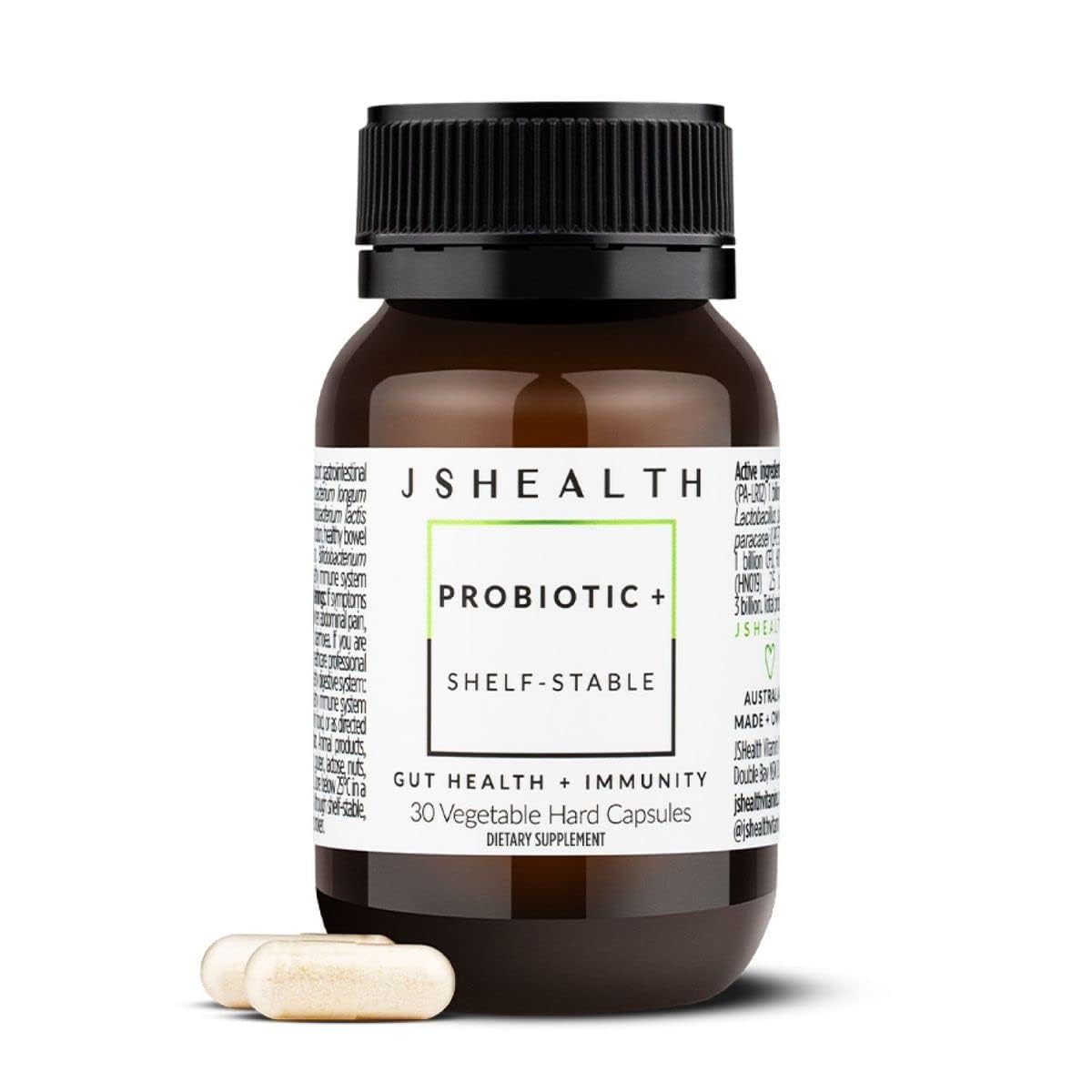 JSHealth Multi-Strain Probiotic Capsules, 30 Count