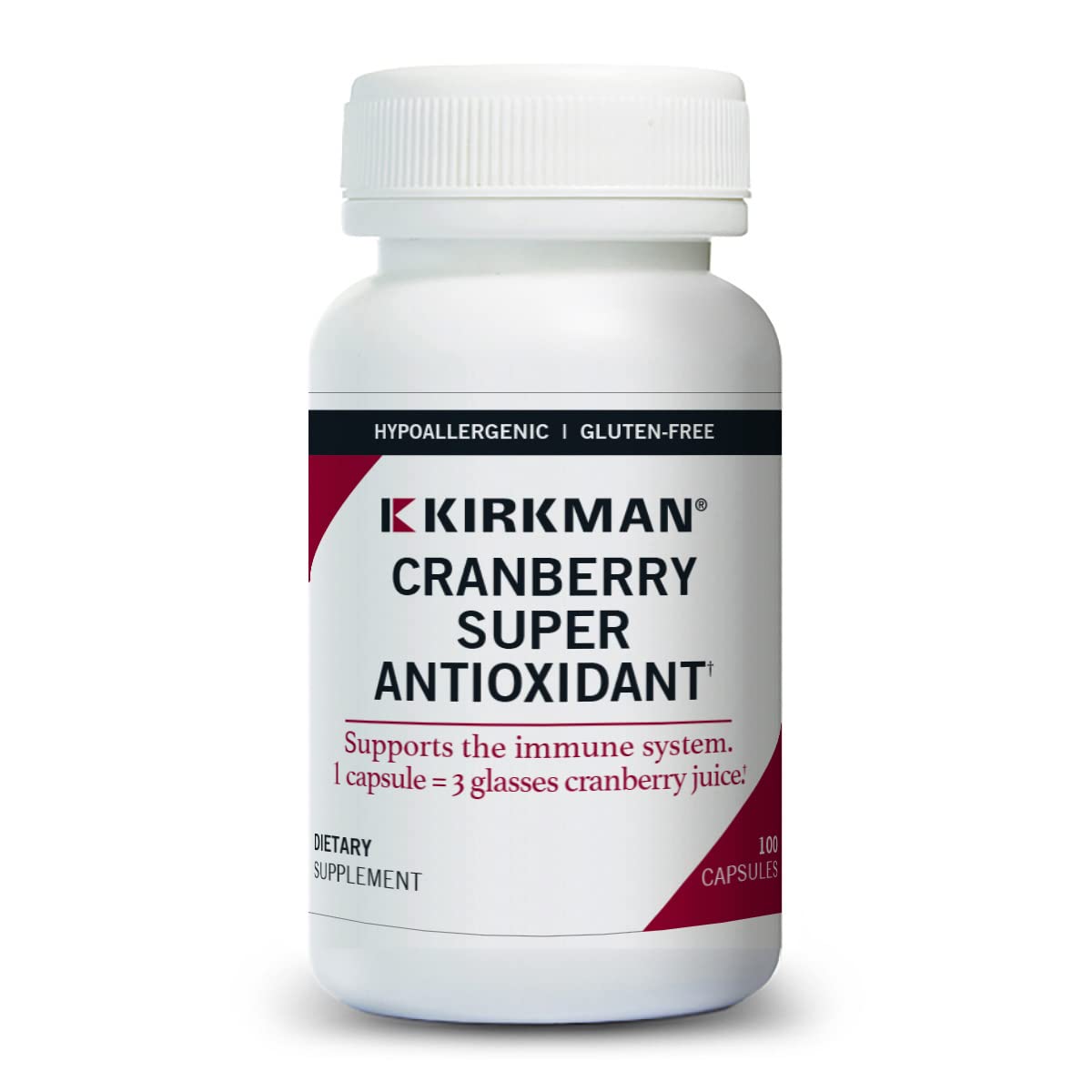 Kirkman Cranberry Super Antioxidant Capsules, 1 Capsule