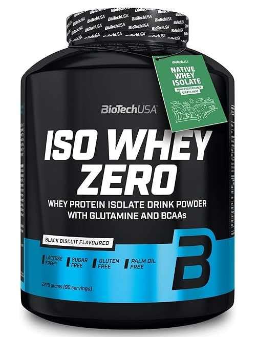 BioTechUSA Iso Whey Zero Cookies & Cream Powder 500 g