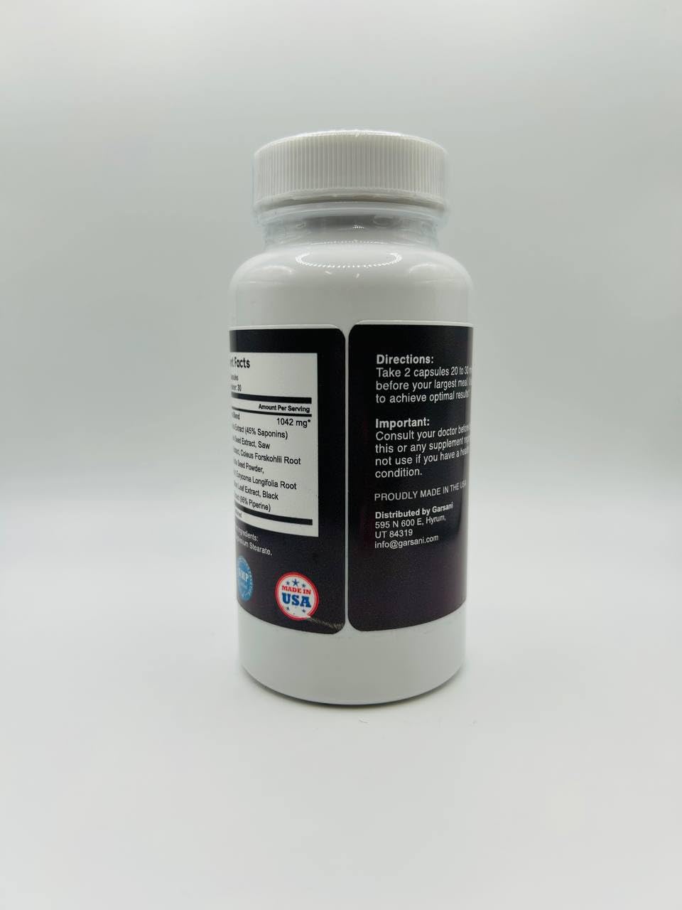 Garsani Erec Prime Advanced Formula Capsules, 180 Capsules