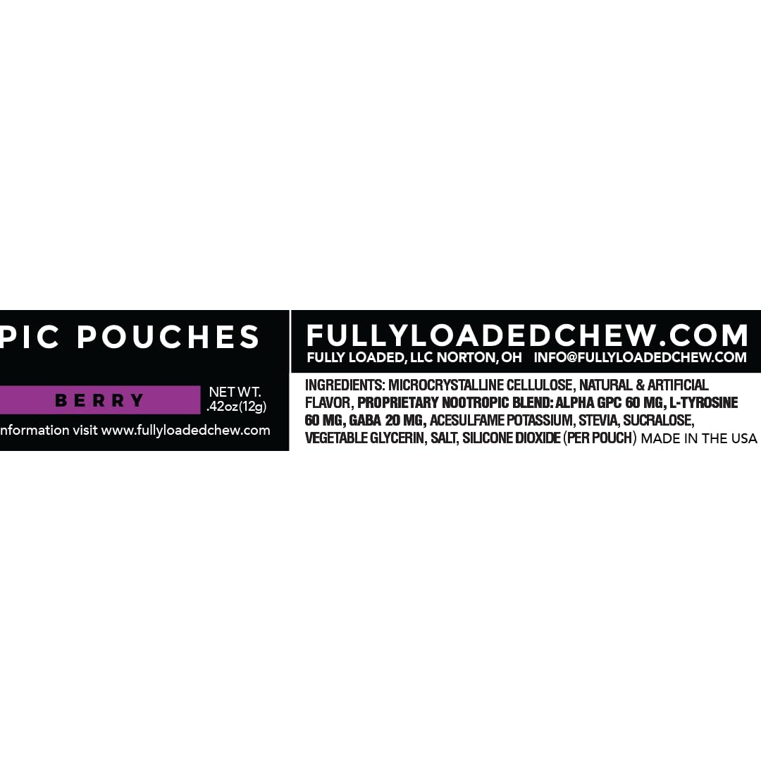Fully Loaded Bullseye Alpha Nootropic Pouches Capsule 75