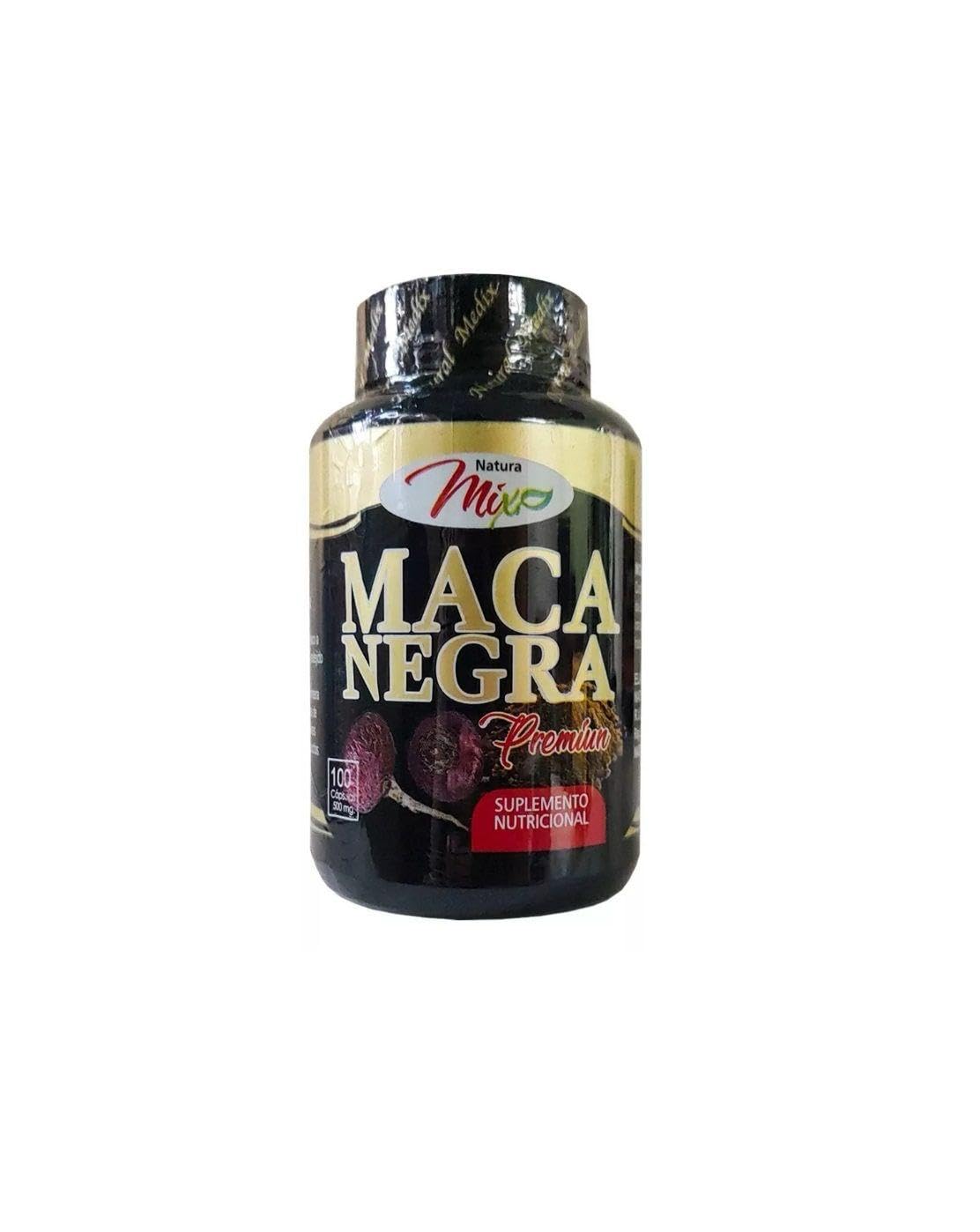 Natural medix Premium Black Maca Root Capsule 1 Count