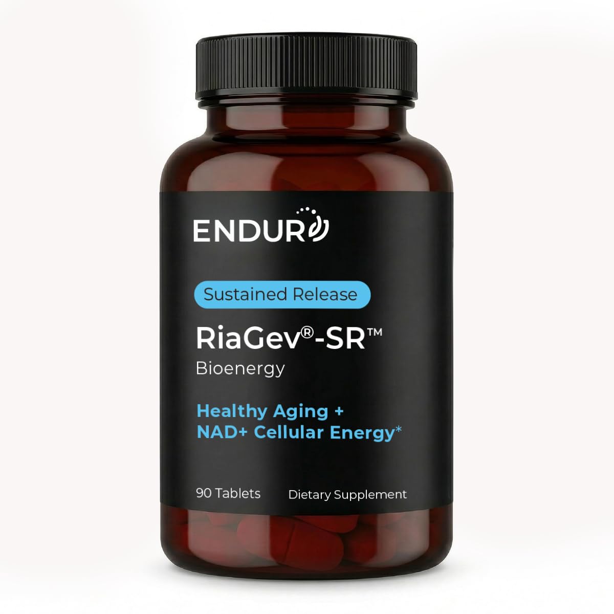 Endurance Products Ribose + B3 SR (Sustained Release) 600 mg - Riboside (NR) - NAD+ Booster, Niacinamide & Ribose for Cellular Energy & Healthy Aging Support - Optimal 5–7 HR Absorption - 90 Tablets