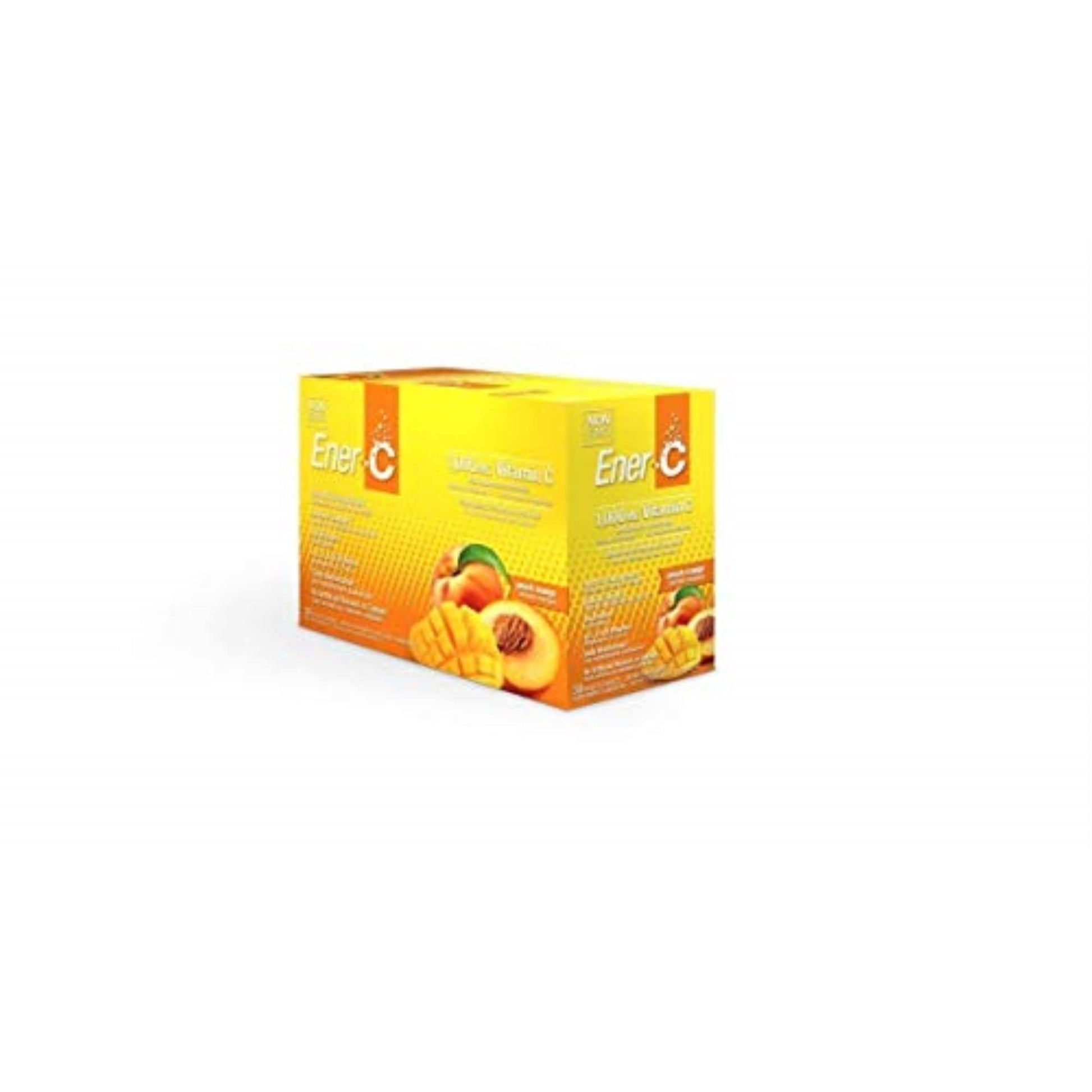 Ener-C Vitamin C Powder Peach Mango, 1000 mg, 30 Packets