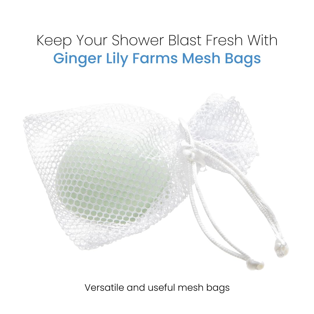 Ginger Lily Farms Shower Blast Mesh Bag Tablet, 12 Count