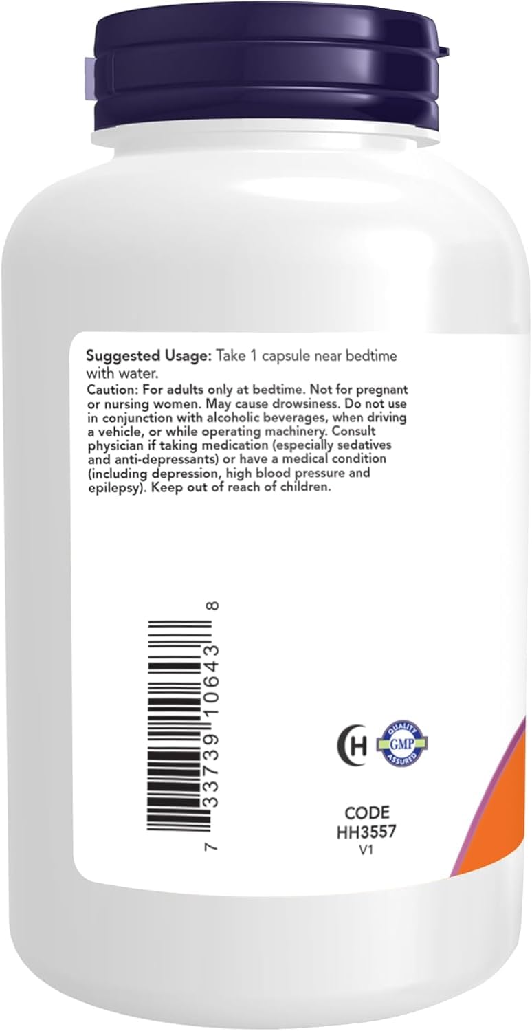 NOW Foods Melatonin Extra Strength 10 mg, Veg Capsules, 400