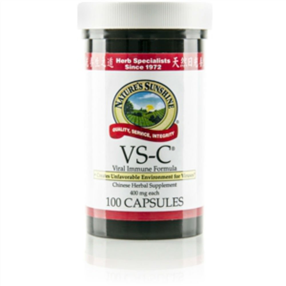 Natures Sunshine VS-C Supports Immune System Chinese Herbal Supplement Capsules 200